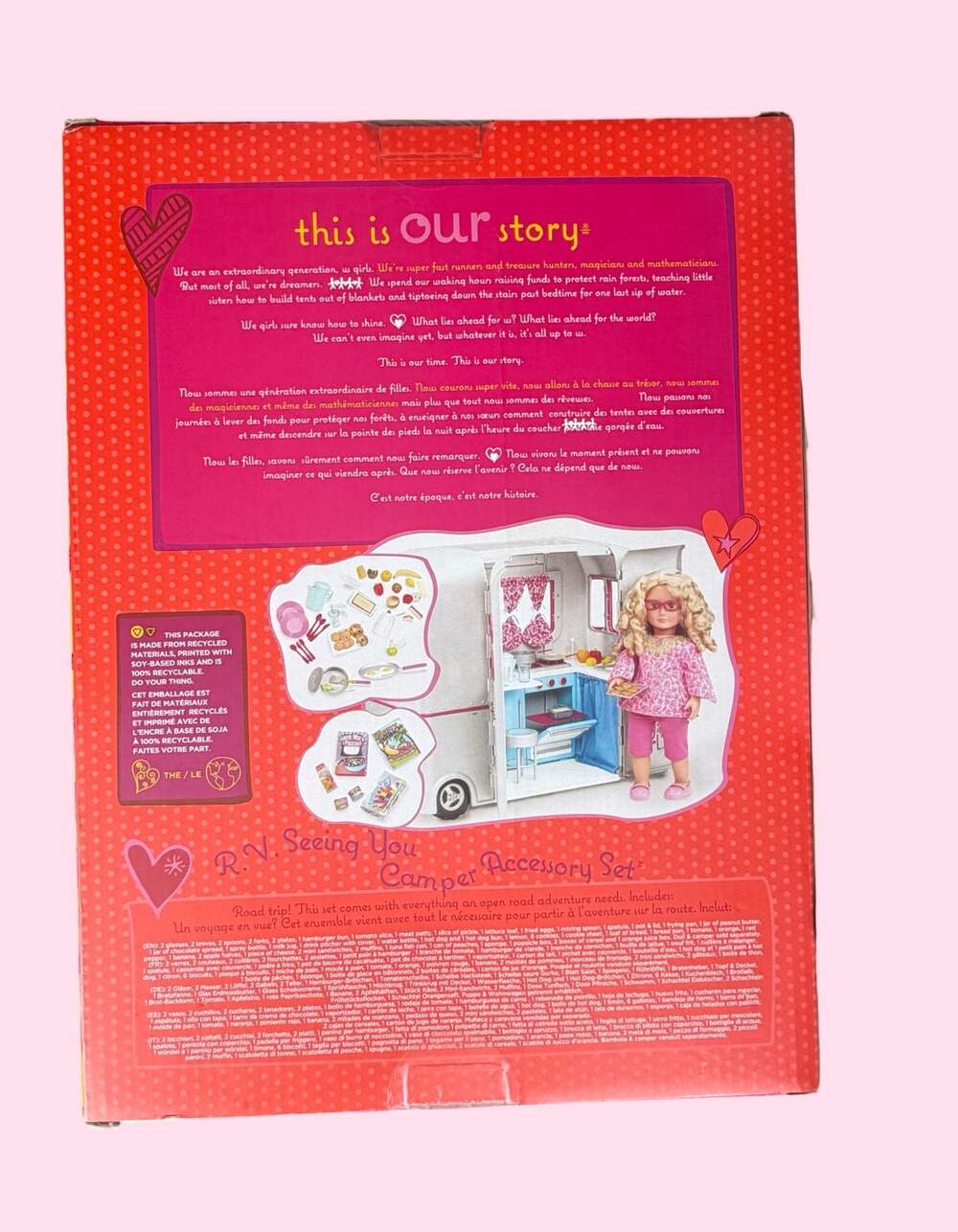 Our Generation R.V. Seeing You Camper Accessory Set - Picture 2 of 4